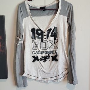 Fox racing long sleeve shirt